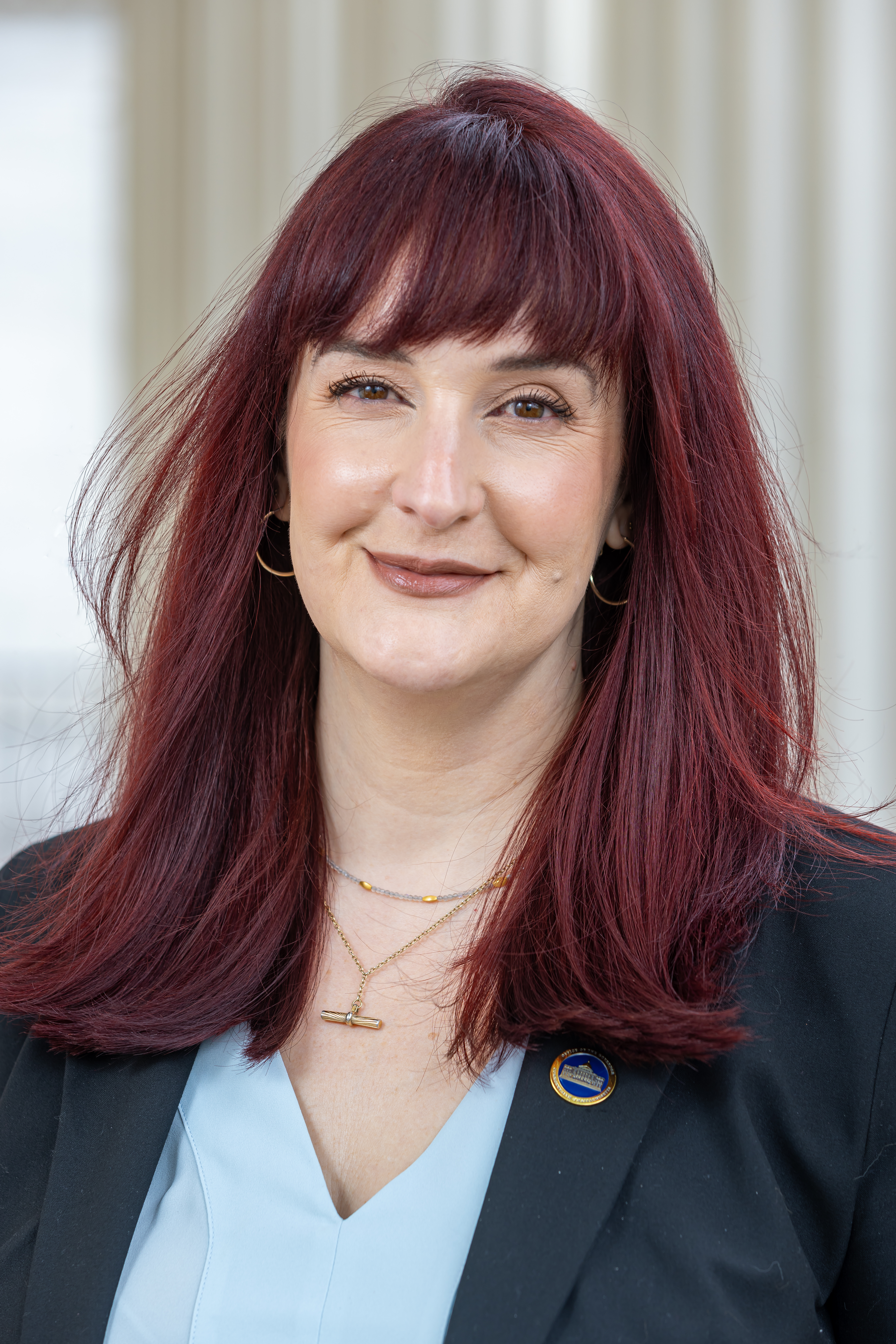 Portrait of Alicia Rebello-Pradas