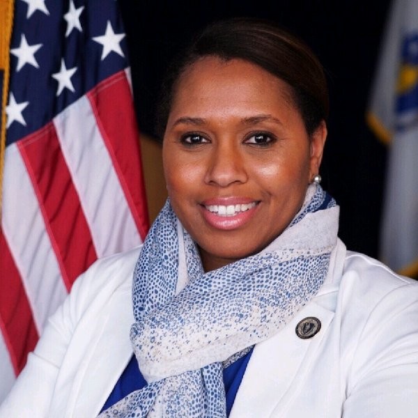 Portrait of April English