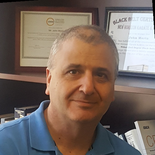 Portrait of John Merto
